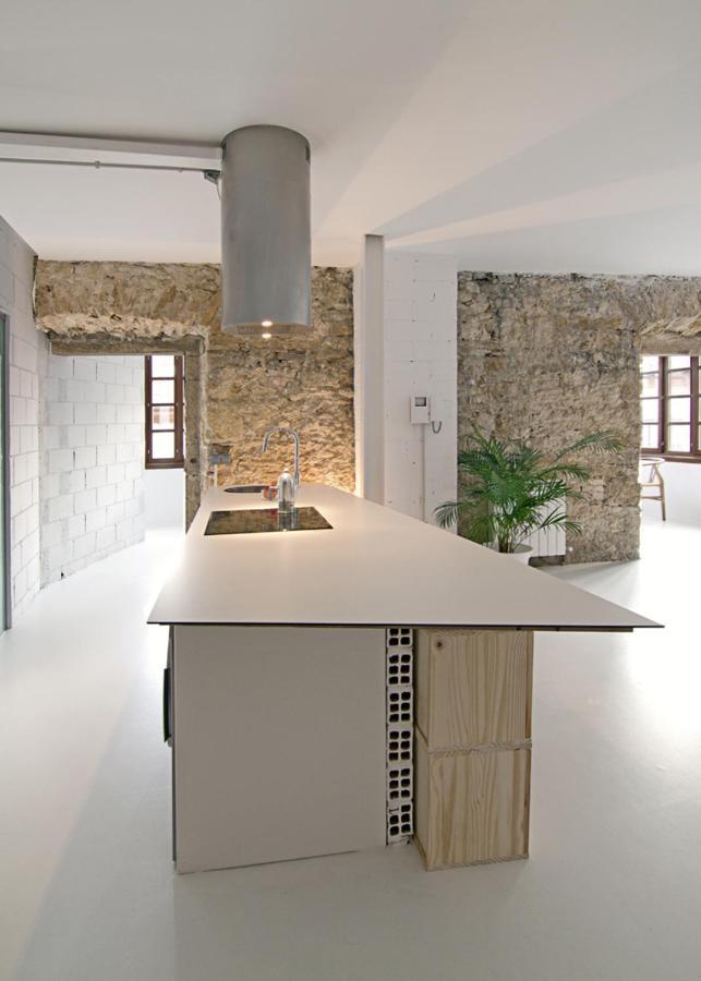 Loft-Atelier En Oviedo Apartment Luaran gambar